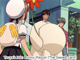 Touya's Job: Bunny Mascot (The Sealed Card)